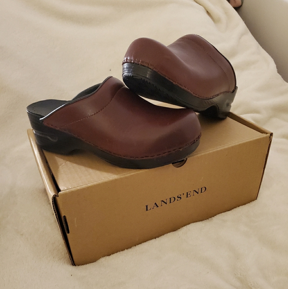Leather Clogs